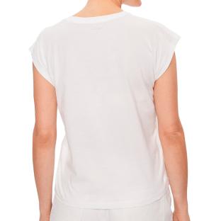 T-shirt Blanc Femme Pepe jeans Lory vue 2