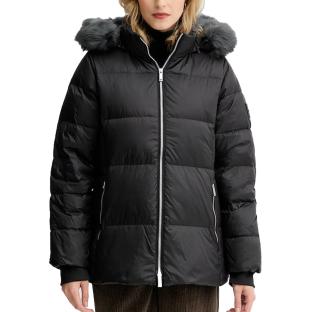 Doudoune Noir Femme Calvin Klein Jeans Mid Down vue 0