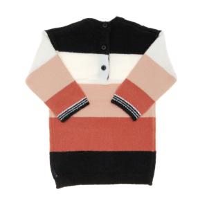 Robe Marine/Blanc/Rose Fille EOM Rajulbb vue 2