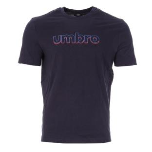 T-Shirt Marine Homme Umbro Outl vue 0