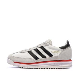 Baskets Blanches/Noir Homme Adidas Sl 72 Rs pas cher
