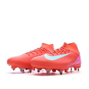 Chaussures de Foot Rouges Homme Nike Zm Superfly 10 Acad SG-PRO AC vue 6