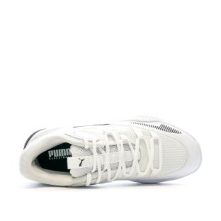 Chaussures de Basketball Blanches Homme Puma Court Rider 376646 vue 4