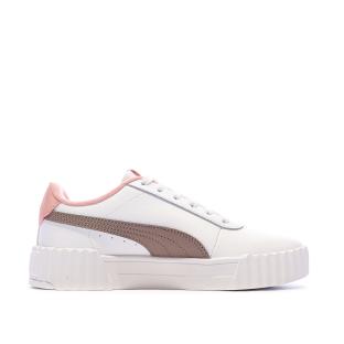 Baskets Blanche Fille/Femme Puma Carina 3.0 vue 0