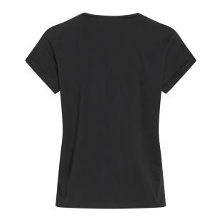 T-Shirt Noir Femme Vila Colby vue 2
