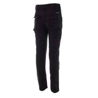 Pantalon Cargo Noir Garçon Paname Brothers SAN vue 2