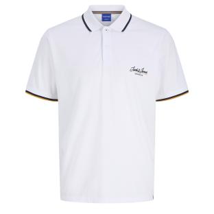 Polo Blanc Homme Jack & Jones Jorten pas cher