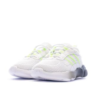 Baskets blanches bébé Adidas Haiwee vue 6