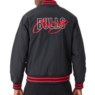 Veste Bomber Noir/Rouge New EraChibul vue 2