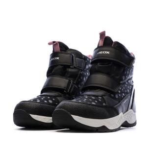 Après Ski Noir/Mauve Fille Geox Sentiero vue 3