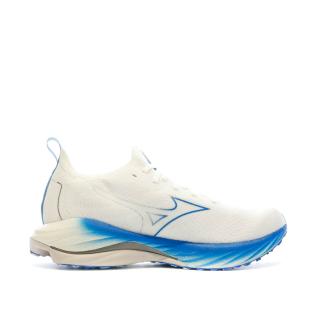 Chaussures de Running Blanc/Bleu Homme Mizuno Wave vue 2
