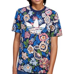 T-Shirt Bleu Junior Adidas JD0527 vue 0