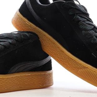 Baskets Noires Femme Puma Suede Xl vue 7
