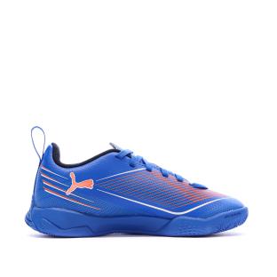 Zapatillas de fútbol azules para niño Puma Ultra 6 Play ver 0