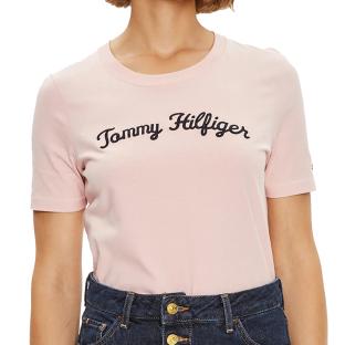 T-shirt Rose Femme Tommy Hilfiger Breezy pas cher