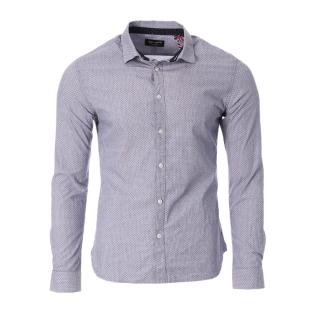 Chemises Bleu/Marine à Motifs Homme Teddy Smith Carton pas cher