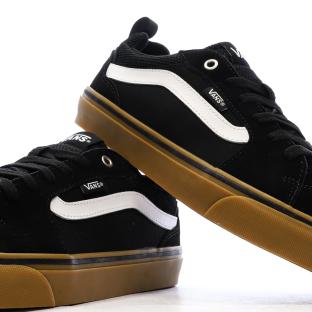Baskets Noires Homme Vans Filmore VN0 vue 7