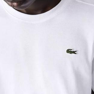 T-shirt Blanc Homme Lacoste Sport Ultra Dry vue 3