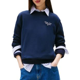 Sweat Marine Femme Tommy Hilfiger 21960 pas cher