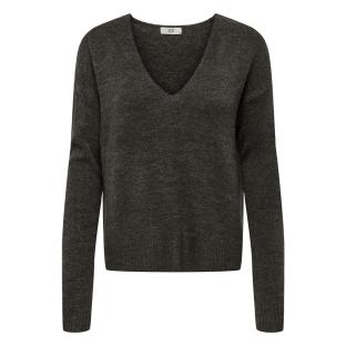 Pull Marron Femme JDY Elanoras vue 3