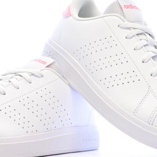 Baskets Blanches Fille/Femme Adidas Advantage Base 2.0 vue 7