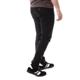 Chino Noir Homme Paname Brothers Costa vue 0