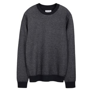 Pull Marine Homme Teddy Smith Milan vue 3