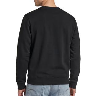 Sweat Noir Homme G-Star RAW Core vue 0