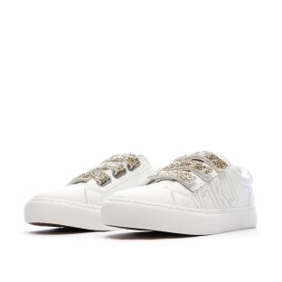 Baskets Blanche/Doré Femme Kaporal Tippyk vue 0