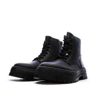 Bottines Noir Homme Pepe jeans Lincoln vue 0
