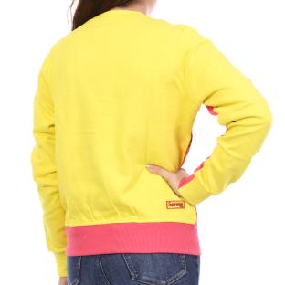 Sweat Rose/Jaune Femme Supreme Grip Comics vue 2