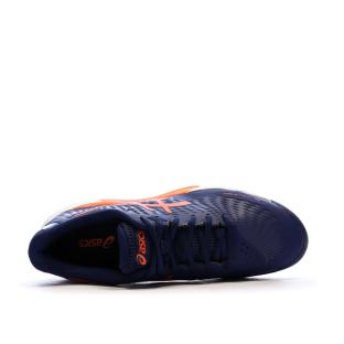Chaussures de running Marine/Rouge Homme Asics Challenger vue 3