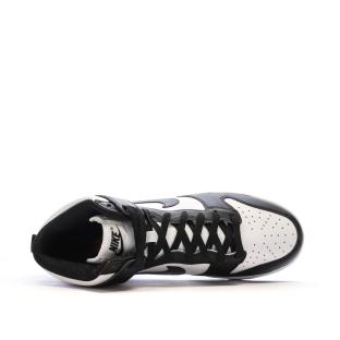 Baskets Blanches/Noires Homme Nike Dunk Hi vue 4
