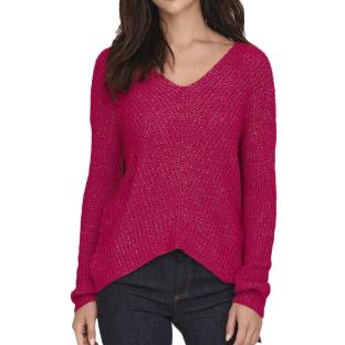 Pull Rose Fuchsia Femme Jacqueline de Yong MEGAN pas cher