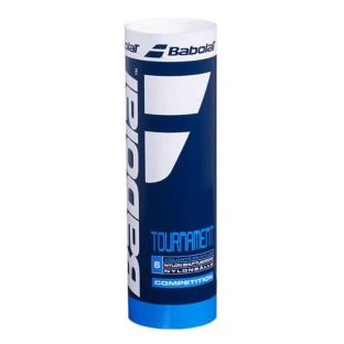 x6 Volants Blanc nylon Babolat TOURNAMENT pas cher