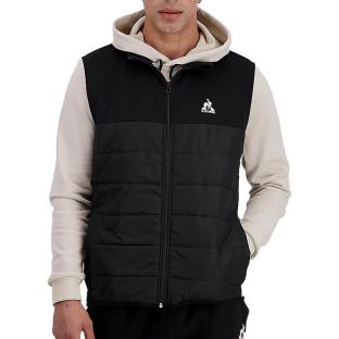 Veste Sans Manches Noir Homme Le Coq Sportif Contemporain vue 0