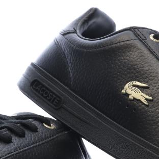 Baskets Noires Homme Lacoste Court vue 0