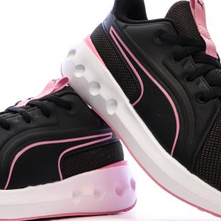 Baskets Noir/Rose Puma Softride Carson vue 0