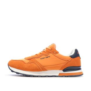 Baskets Oranges Homme Teddy Smith 120097 pas cher