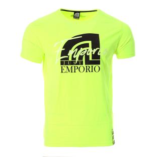 T-shirt Jaune Homme Just Emporio MAIKI pas cher