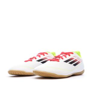 Chaussures de football Blanc Garçon Adidas F50 Club vue 0