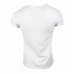T-shirt Blanc Homme La Maison Blaggio Mexico vue 2
