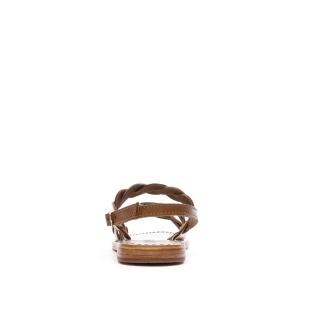 Sandales Camel/Doré Femme Only Claire vue 3