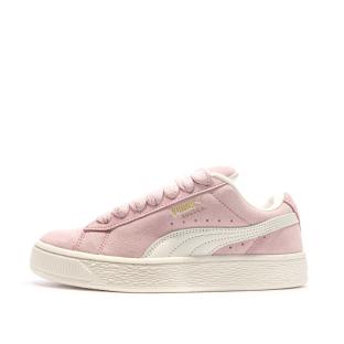 Baskets Roses/Mauves Femme Puma Suede XL pas cher