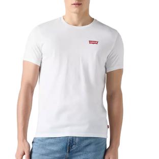 Lot de 2 T-shirts Blanc/Noir Homme Levi's Slim Fit vue 0