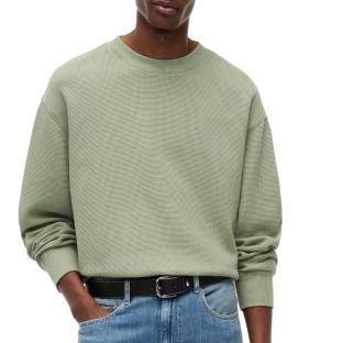 Sweat Vert Homme Tommy Hilfiger Washed vue 0