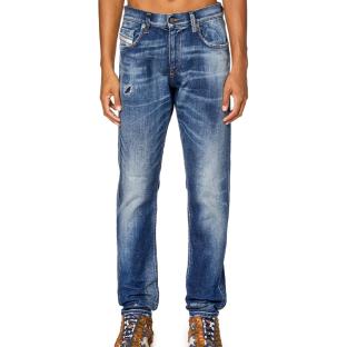 Jean Slim Fit Bleu Délavé Homme Diesel 2019 A03562 vue 0