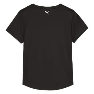 T-shirt Noir Femme Puma Fit Logo vue 2