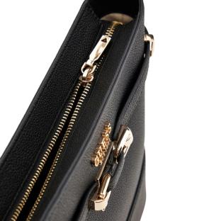 Sac à Bandoulière Noir Femme Guess Silvye vue 3