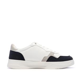 Baskets Blanches/Marines Homme Ellesse Pansit vue 2